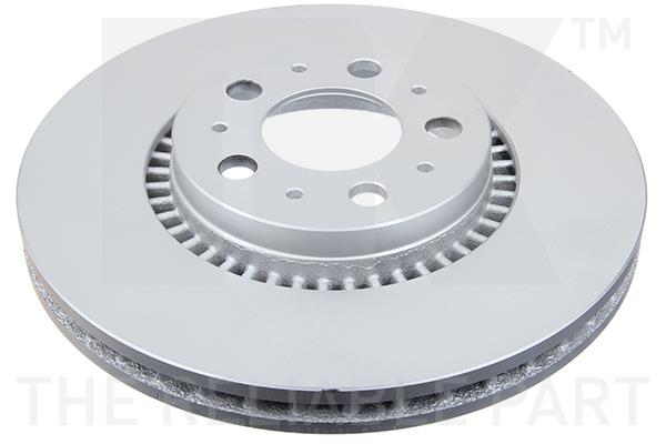 NK 344842 Front brake disc ventilated 344842