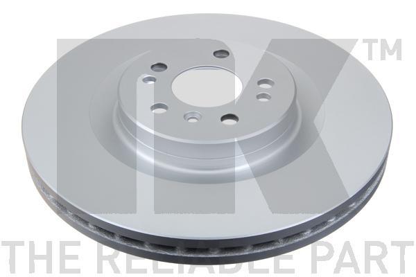 NK 343393 Front brake disc ventilated 343393