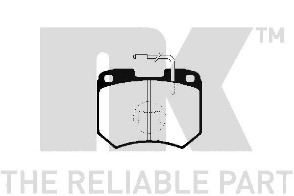 NK 224710 Brake Pad Set, disc brake 224710