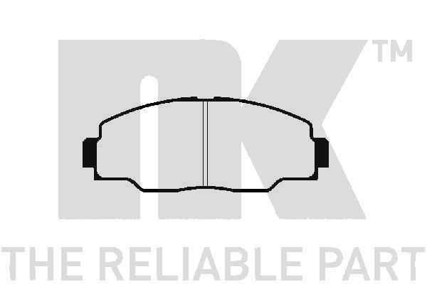 NK 224516 Brake Pad Set, disc brake 224516