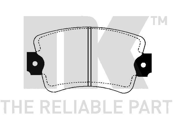 NK 223913 Brake Pad Set, disc brake 223913