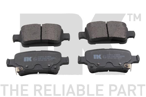 NK 223654 Brake Pad Set, disc brake 223654