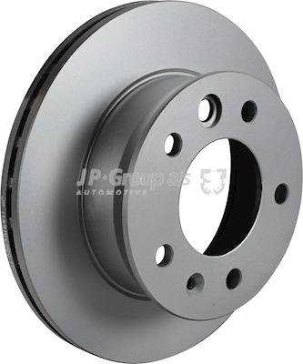 Front brake disc ventilated Jp Group 1163109800