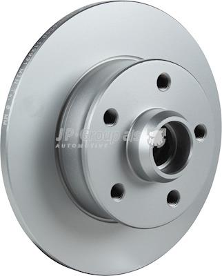 Rear brake disc, non-ventilated Jp Group 1163206200