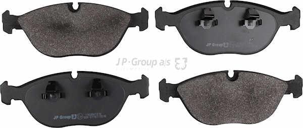 Brake pad set Jp Group 1163607410