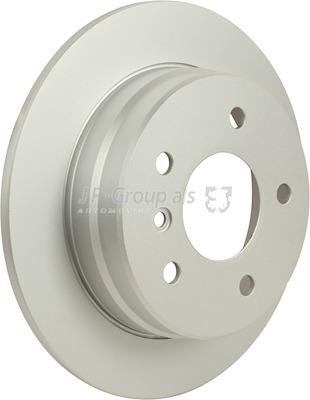 Rear brake disc, non-ventilated Jp Group 1363203400