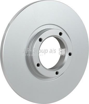 Unventilated front brake disc Jp Group 1563104000