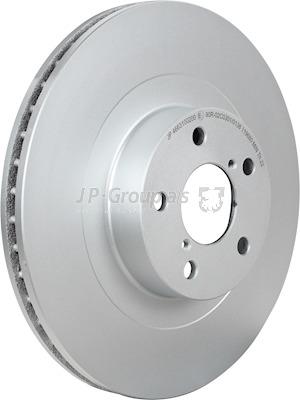 Front vented brake disc Jp Group 4663100200