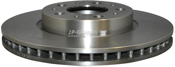 Front vented brake disc Jp Group 4963100400