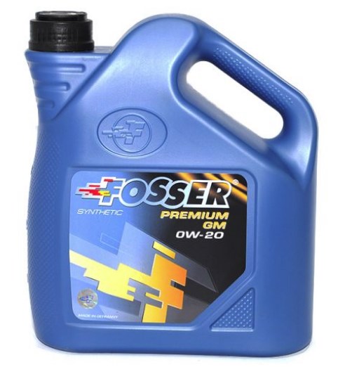 Fosser 10135L Engine oil FOSSER Premium GM 0W-20, 5L 10135L
