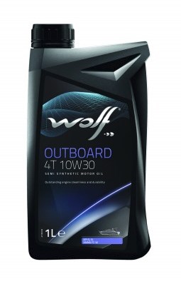 Wolf 8302305 Engine oil Wolf Outboard 4T 10W30 10W-30, 1 l 8302305