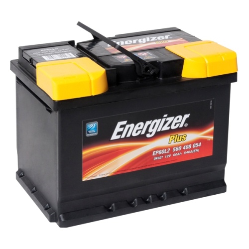 Energizer 560 408 054 Battery Rechargeable Energizer Plus 12V 60Ah 540A (EN) R + 560408054