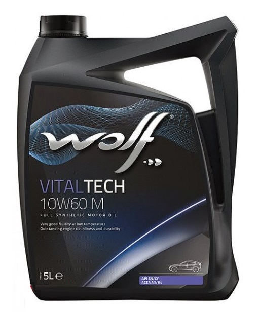 Wolf 8335808 Engine oil Wolf VitalTech M 10W-60, 5L 8335808