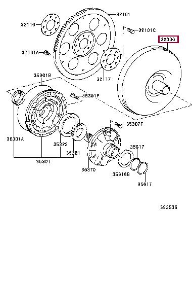 3200012350 Toyota Hydraulic unit