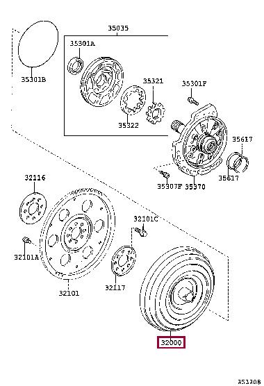 3200033070 Toyota Hydraulic unit