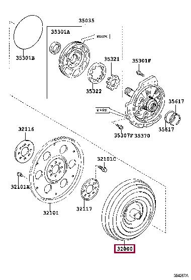 3200044060 Toyota Hydraulic unit