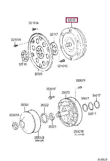 3200060280 Toyota Hydraulic unit