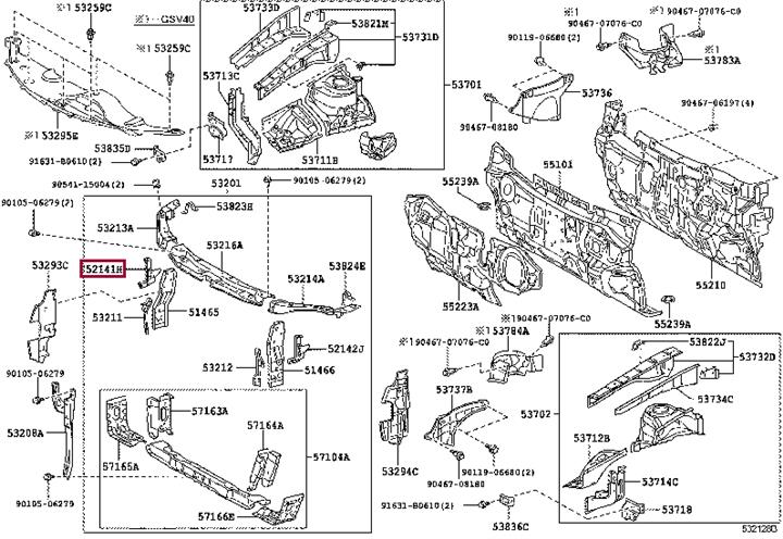 5214133090 Toyota Repair kit for power window