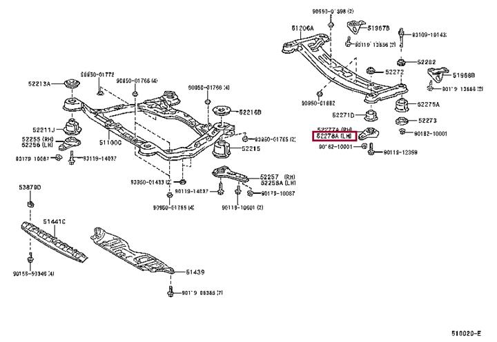 5220433020 Toyota Holder, dryer