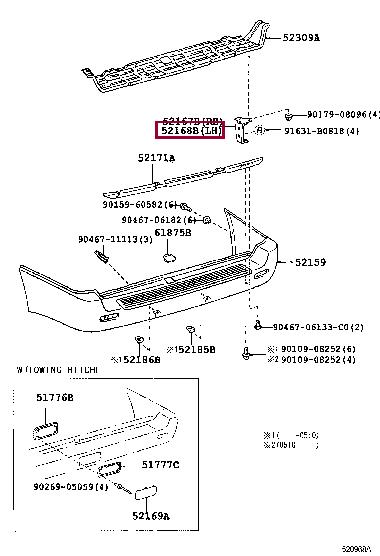 5216860030 Toyota Auto part