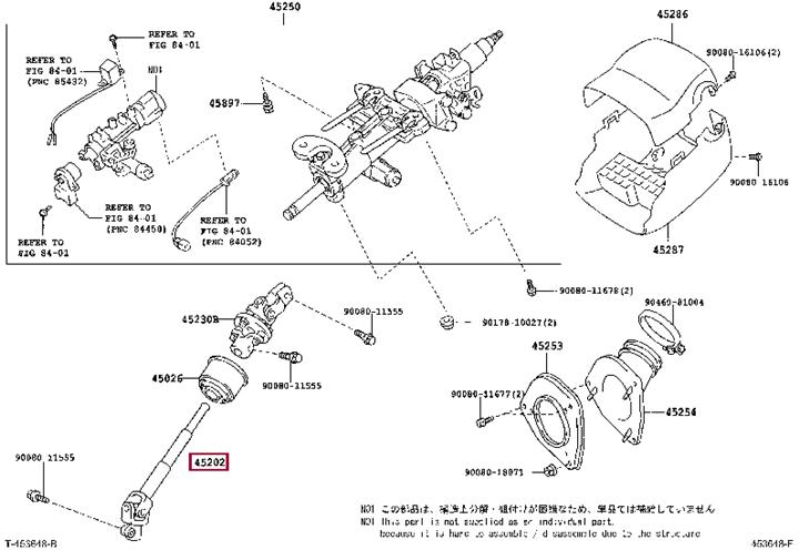 452020E010 Toyota LENKWELLE