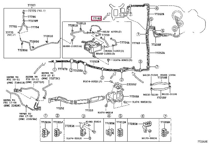 7774060480 Toyota Fuel vapor filter
