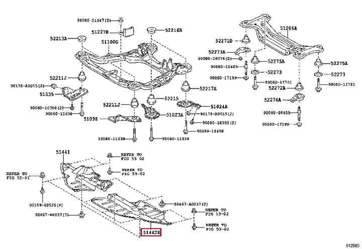 514420T010 Toyota Engine protection