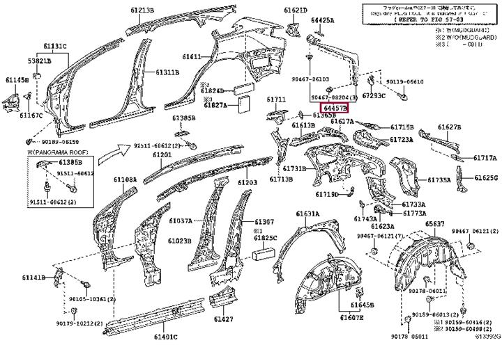 6445748020 Toyota Cover
