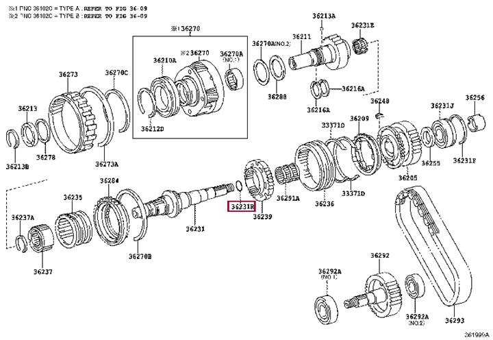 9030131003 Toyota Rubber ring