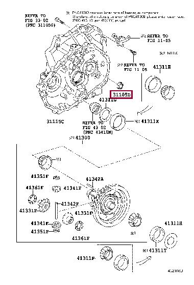 9031125030 Toyota Oil seal