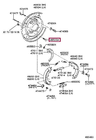 9011412040 Toyota Bolt