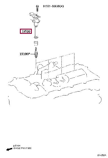 9091902269 Toyota Ignition coil