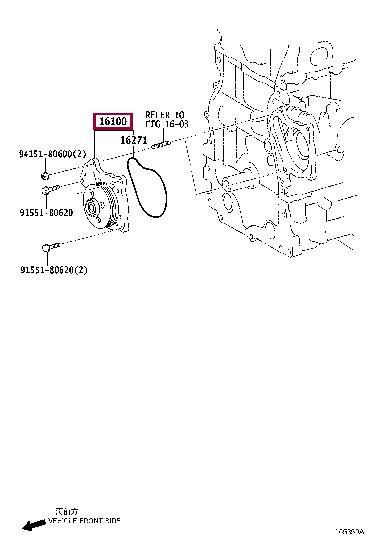 Buy Toyota 1610039575 – good price at EXIST.AE!