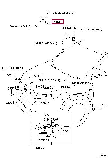 Buy Toyota 534100E120 at a low price in United Arab Emirates!