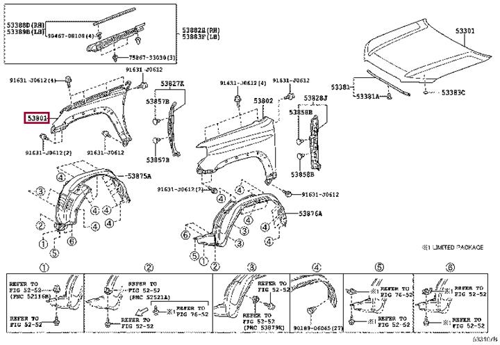 Buy Toyota 5381135430 at a low price in United Arab Emirates!
