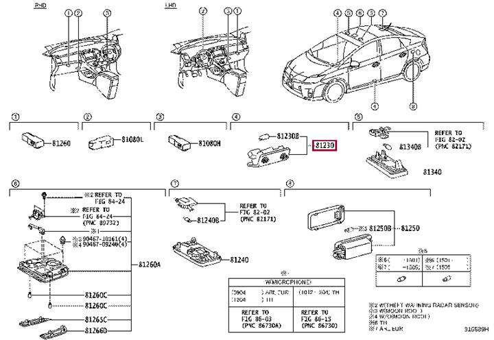 Buy Toyota 81230-30200 at a low price in United Arab Emirates!