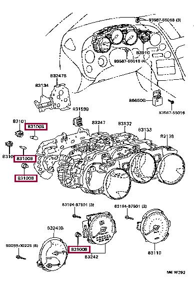 8311924670 Toyota Halogen lamp