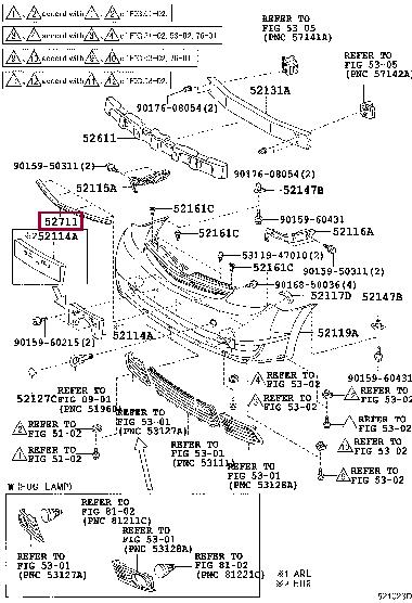 Buy Toyota 52711-47020 at a low price in United Arab Emirates!