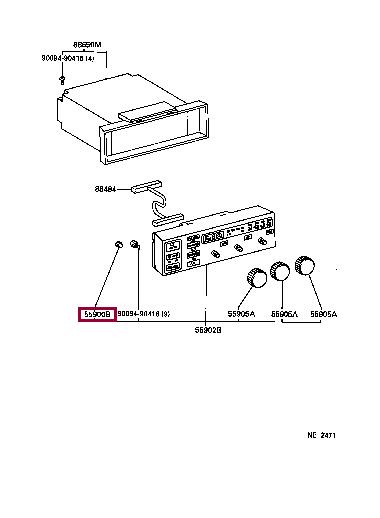 8499960200 Toyota Halogen lamp 12V