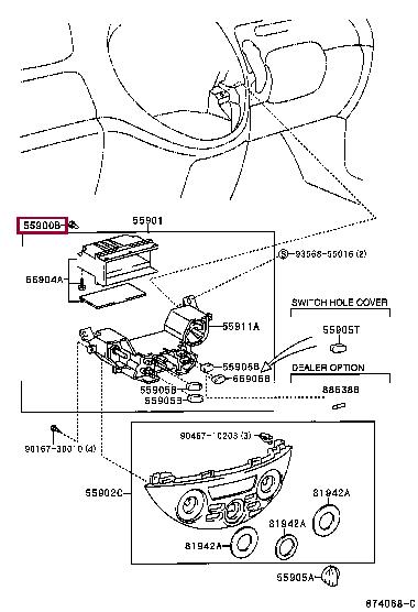 8499960770 Toyota Halogen lamp 12V
