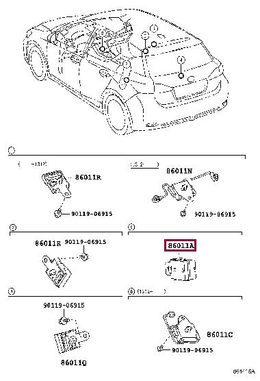8651676010 Toyota Condenser
