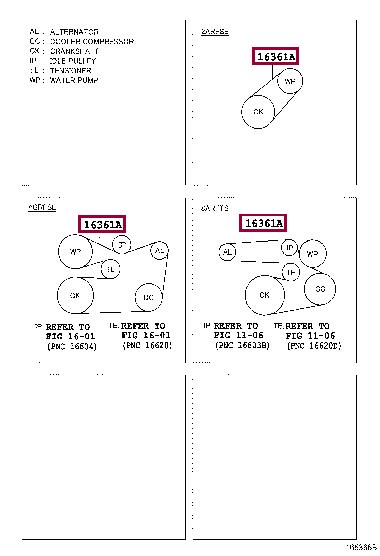 Toyota 90916-02742 Poly-V belt 9091602742 9091602742 Toyota Poly-V belt