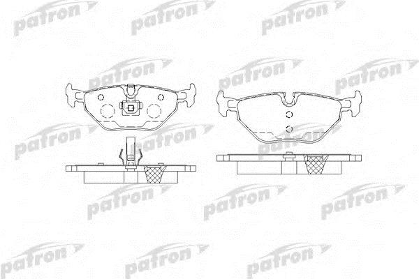 Patron PBP1301 Brake Pad Set, disc brake PBP1301