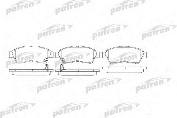 Patron PBP867 Brake Pad Set, disc brake PBP867