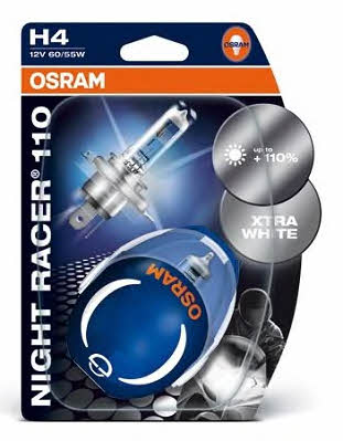 Osram 64193NR1-02B Halogen lamp Osram Night Racer +110% 12V H4 60/55W +110% 64193NR102B