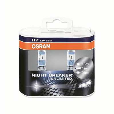 Osram 64210NBU-HCB Halogen lamp Osram Night Breaker Unlimited +110% 12V H7 55W +110% 64210NBUHCB