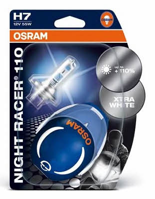 Osram 64210NR1-02B Halogen lamp Osram Night Racer +110% 12V H7 55W +110% 64210NR102B