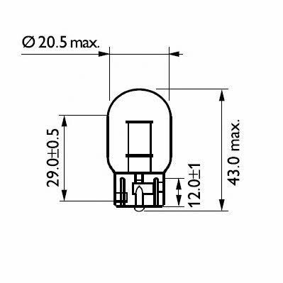 Philips Glow bulb W21W 12V 21W – price [object Object] PLN