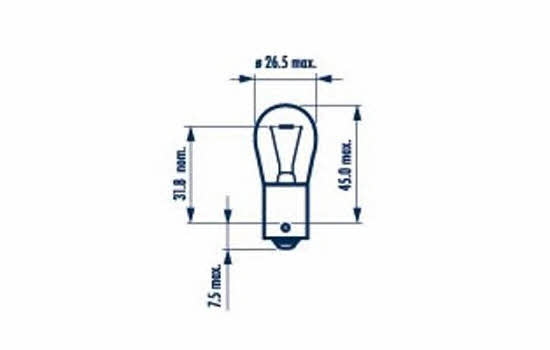 Halogen lamp 24V Narva 176493000