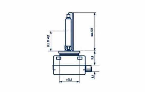 Xenon bulb Narva D1S 85V 35W Narva 840103000